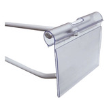 Etiqueta Pvc 7 5x4 5 Cristal P ganchos Porta Preço 100 Un