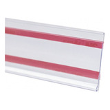 Etiqueta Pvc Para Gondola Modelo U Com 1m Kit 50 Peças