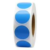 Etiqueta Selo Bolinha Colorida 25mm Rolo Com 1000 Adesivos Cor Azul