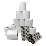 Etiqueta Tag 40x60 Branca 12 Rolos 5 Ribbons Cera 110x74