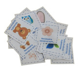 Etiqueta Tecido Algodão Personalizada 3x4cm 100und