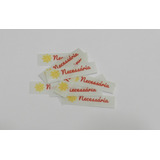 Etiqueta Tecido Algodão Personalizada 4x1cm 100 Un