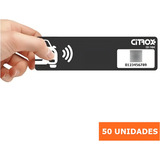Etiqueta Veícular Tag Rfid 900 Mhz Citrox Cx 7404 50 Peças