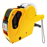 Etiquetadora Manual 8 Dígitos Refil Etiquetas Amarelo