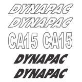 Etiquetas Adesivo Rolo Compactador Dynapac Ca15