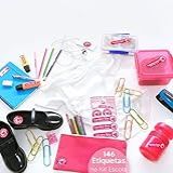 Etiquetas Colou Grudou Kit Escolar Com 146 Etquetas Personalizadas A Prova Dágua