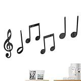 Etiquetas Da Nota Da Música Pacote 6 Decoração Música Acrílica Decalque Notas Musicais Criati Adesivos Autoadesivos Efeito Espelho Para Kumprohu