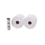 Etiquetas De Nylon Resinado 33x55mm 3 Carreiras Indústria Têxtil Confecção De Roupas Tapeçaria 02 Rolos De 35mt Cada Ribbons DB COMERCIO DE PAPEL 2