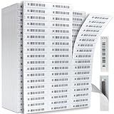 Etiquetas De Segurança AM De 58 Khz Códigos De Barras Embutidas Pontos De Verificação De Adesivos Magnéticos Acústicos Compatíveis Com Sistema EAS Magnético Acústico De 58 KHz 2000 Peças