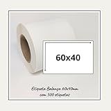 Etiquetas Térmica Para Balança 60x40 Rolo C 500 Unidades