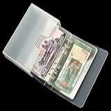 Ettonsun Porta-notas Espessas De 100 Bolsos Para Colecionadores- Porta-álbuns- Coleção De Livros- Cédulas- Selos- Suprimentos- Tamanho Pequeno Para Viagens
