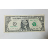 Eua Cédula Antiga 1 Dólar 2009 Ce007