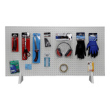 Eucatex Chapa Perfurada 120x61 Suporte Bancada 10 Ganchos