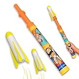 Europio Lançador De Foguete Brinquedo Infantil Voa Alto Com Luz Led