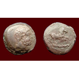 Euthydemos I Baktria Moeda Bronze Antiga Grega Grecia