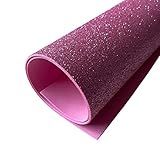 EVA Com Glitter 40x48 Kit Com 10 Folhas Escolha A Cor Rosa BB 