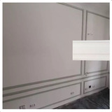 Eva Flexível 3 5cm 2 Metros Rodapé Boiserie Roda Meio
