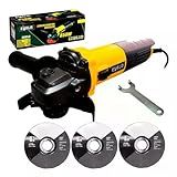 EVALD Esmerilhadeira Angular 4 1 2 POL 850W 115MM EV850 Kit 3 Discos 220V