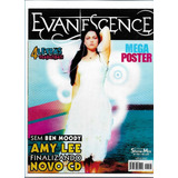 Evanescence Revista Pôster Show Mix N 106 Amy Lee Novo Cd