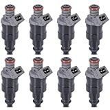 EVERESTWAY Conjunto De 8 Injetores De Combustível Compatíveis Com Jeep Grand Cherokee Dodge Dakota Ram 1500 Durango EV1 1996 1998 Substitui FJ682 53030778