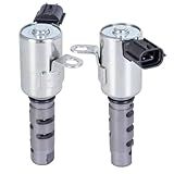 EVERESTWAY Kit De Válvula Solenoide De Atuador De Posição Do Eixo De Comando De Admissão E Escape 2 Peças Compatível Com Toyota Camry Highlander Sienna Lexus ES300 RX300 Substitui 917 211 15340 0A010