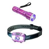 Everyday Survivor Farol De Luz Preta Branco LED E Lanterna Preta ES UV395 2