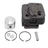 Evhooe Conjunto De Pistão De Cilindro De 34 Mm Para Kit De Pistão De Cilindro SRM 260 SRM 261 Peças Sobressalentes