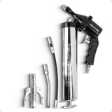 Evotek Máquina De Engraxar Manual Graxa C Bico Acoplador 600g