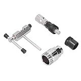 EVTSCAN Conjunto De Ferramentas De Reparo De Bicicleta Kit Extrator De Manivela De Bicicleta Removedor De Corrente Para Reparo De Desmontagem De Mountain Bike