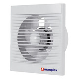Exaustor Banheiro Lavabo Residencial 100mm 13w 220v Manplex