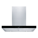 Exaustor Depurador De Cozinha Franke Glass Touch Aço Inoxidável De Parede 600mm X 40mm X 482mm Prateado E Preto 220v