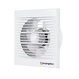Exaustor Residencial Banheiros Manplex 100mm - 13w 220v Único