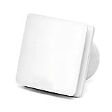 Exaustor Silencioso Para Ambientes Internos Bivolt 100mm - Banheiro Residencial E Comercial