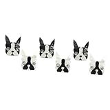 EXCEART 3 Pecas DIY Patch Para Roupas Patches De Bordado Mudança De Cor Vestido Feminino Roupas De Mulher Remendos De Lantejoulas Pasta De Pano Desenho Animado Virar Cachorro Pug Vestuário