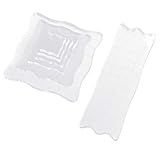 EXCEART 7 Unidades Selos De Silicone Blocos De Selo Blocos De Estampagem Transparentes Carimbo Transparente Ferramentas De Carimbo Essenciais Bloco De Vedação Folha Acrílico