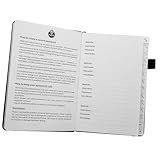 EXCEART Livro De Senhas Cadernos Lista Telefônica Multiuso Caderno De Agenda Telefone Livro De Contatos Em Casa Livro Minúsculo Portátil Turquesa Alça Correspondência B6 Livro De Endereços