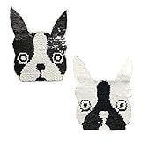 EXCEART Patch Diy Para Roupas Ferro Em Remendos Para Roupas Pasta De Pano Bordado Adesivos De Apliques Decorativos Diy Adesivos De Tecido Para Roupas Desenho Animado Lantejoulas