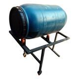 Exclusivo Misturador De Sementes Manual Tambor 80 Litros
