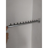 Expositor Cabideiro Arara Rt P Parede Inclinado Cromado 30u