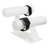 Expositor De Porta Pulseira Ou Relógio Duplo Branco