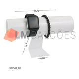 Expositor De Porta Pulseira Ou Relogio Simples Lm Balcoes Branco