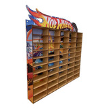 Expositor Hotwheels Porta Carrinho Stand Coleção 50 Nicho
