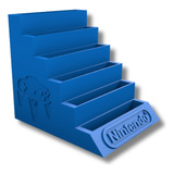 Expositor Para Cartuchos Fitas Nintendo 64 N64 6 Cartuchos 
