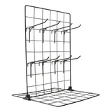 Expositor Para Chaveiro E Bijuteria 30x40com 8 Ganchos Preto