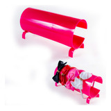 Expositor Para Tiara Laços 29cm Acrílico Imediato Cor Rosa