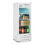 Expositor Refrigerado De Bebidas Gelopar Porta De Vidro 414l Cor Branco Voltagem 110v