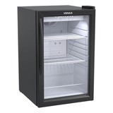 Expositora De Bebidas Venax C led 82l Vv100 Preto Fosco 127v