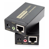 Extender Vga 100m Extensor Vga Até 100m Via Cabo Cat5e Cat6