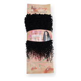 Extensão Cabelo Cacheado De Fibra Orgânica Weng Crochet 70cm Cor Preto Cor 1