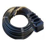 Extensão Cabo Fio Pp 2 X 2 5 Mm Reforçada Rolo Com 10 Metros
